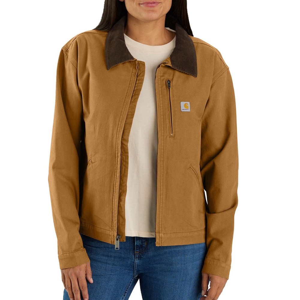 Carhartt Women's Utility Jacket in Tan